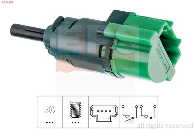 EPS Bremslichtschalter Made in Italy - OE Equivalent