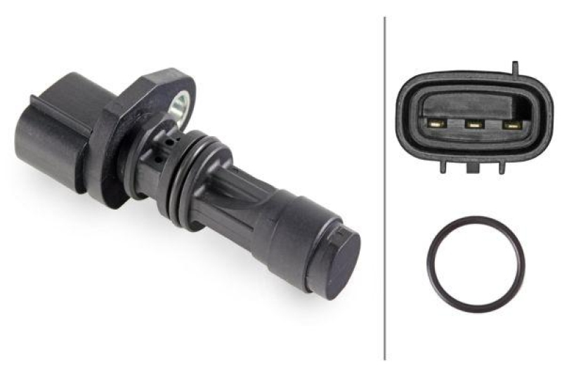 HELLA Sensor, crankshaft pulse