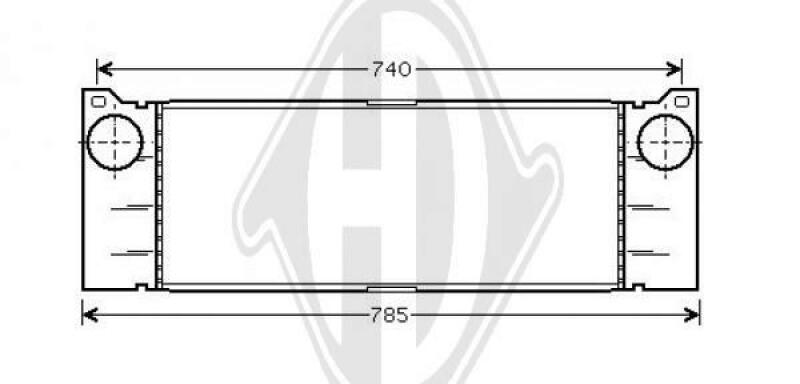 DIEDERICHS Intercooler, charger DIEDERICHS Climate