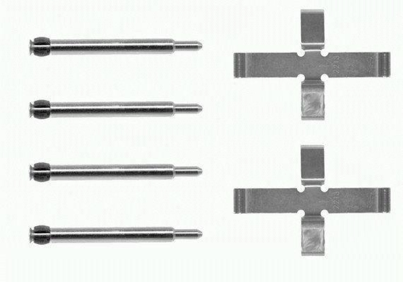 HELLA Zubeh&ouml;rsatz, Scheibenbremsbelag 8DZ 355 203-461
