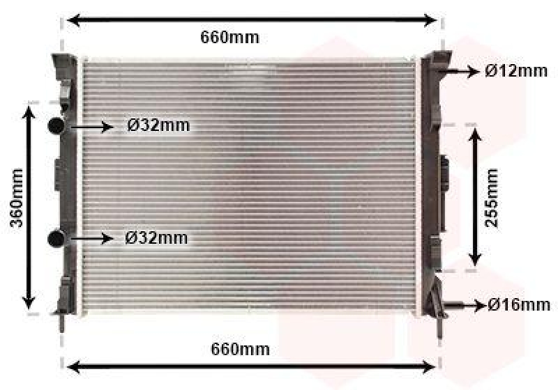 Radiator, engine cooling