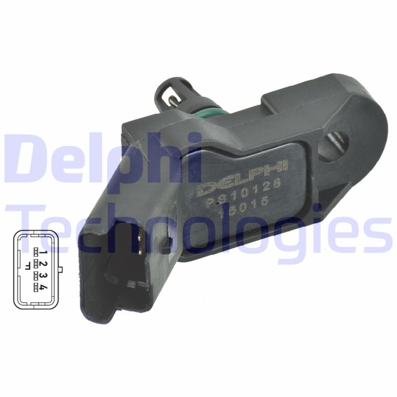 DELPHI Sensor, Saugrohrdruck PS10128