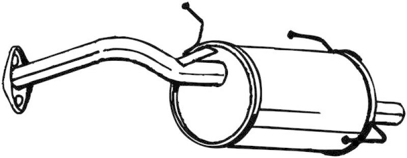BOSAL Endschalld&auml;mpfer