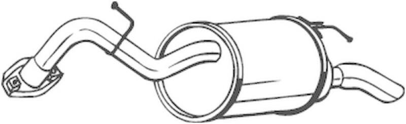 BOSAL Endschalld&auml;mpfer 228-001