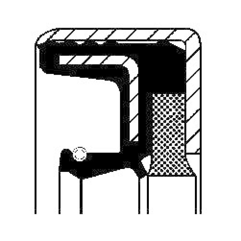 CORTECO Shaft Seal, differential