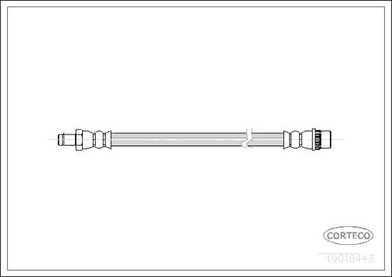 CORTECO Brake Hose