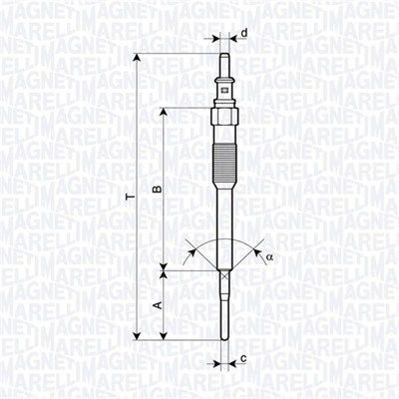MAGNETI MARELLI Glow Plug