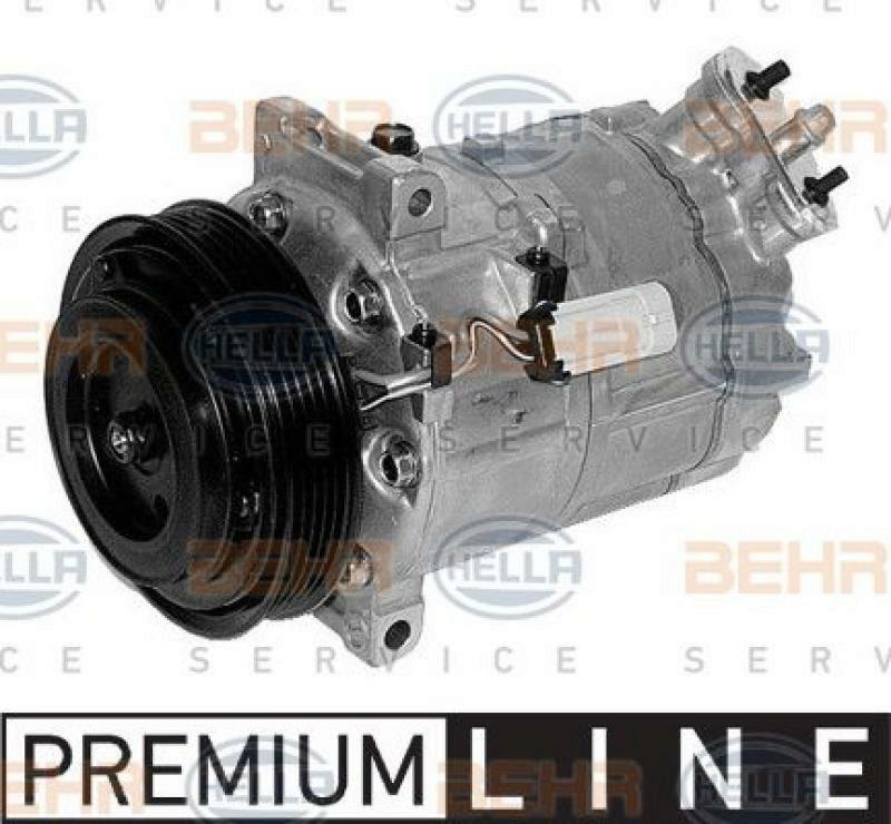 HELLA Compressor, air conditioning BEHR HELLA SERVICE