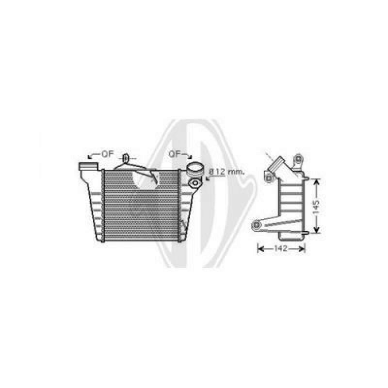 DIEDERICHS Intercooler, charger DIEDERICHS Climate