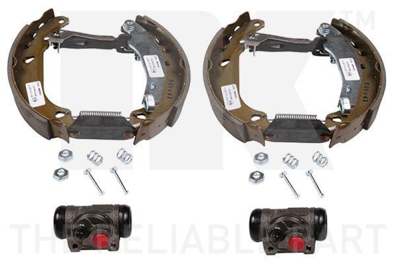 NK Brake Set, drum brakes