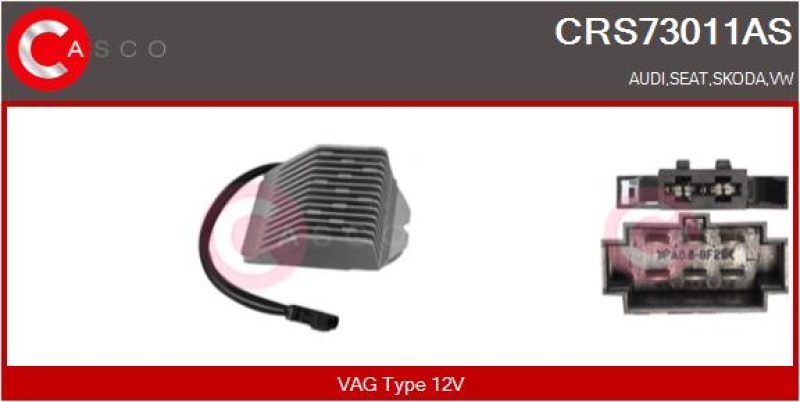 CASCO Resistor, interior blower