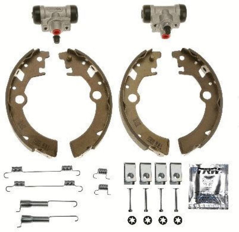 TRW Brake Shoe Set Brake Kit