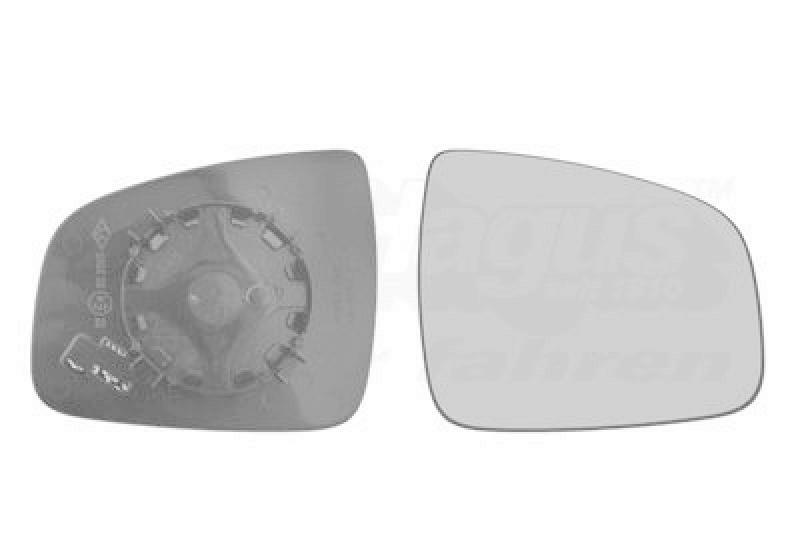 VAN WEZEL Spiegelglas, Au&szlig;enspiegel * HAGUS * 1507838