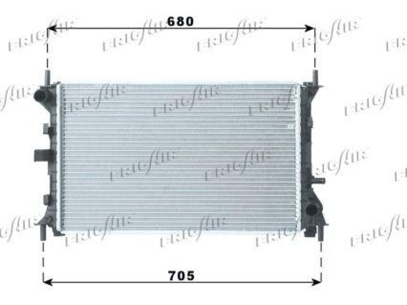 FRIGAIR Radiator, engine cooling