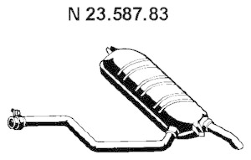 EBERSPÄCHER Rear Muffler