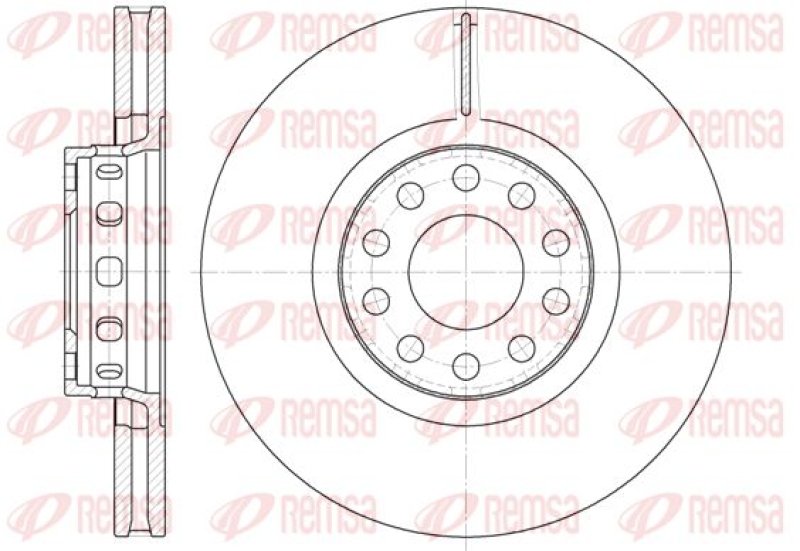 2x KAWE Brake Disc