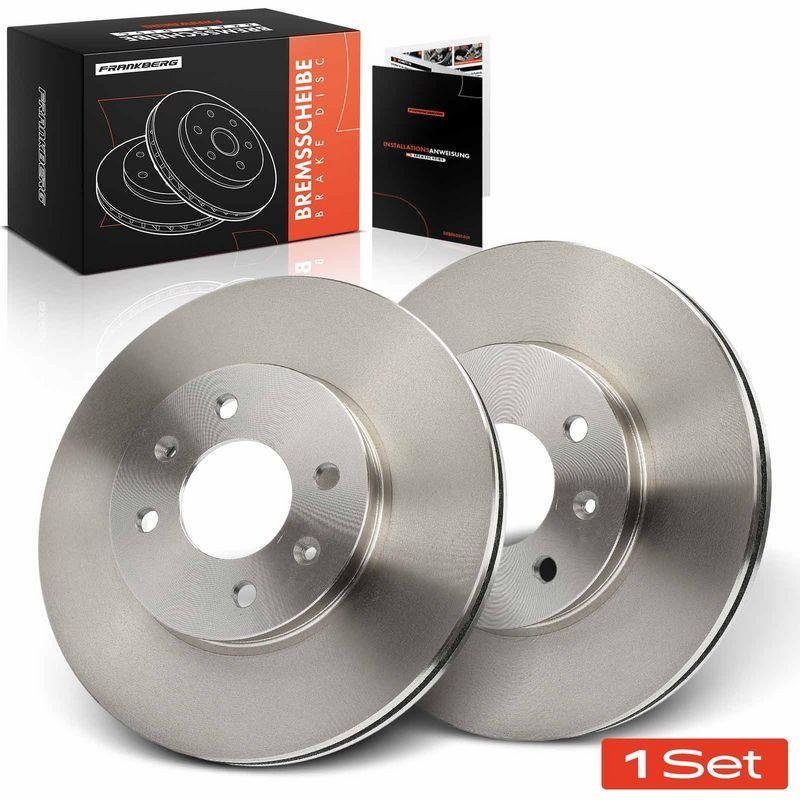 2x Frankberg Bremsscheiben Vorderachse 5481FB0034199