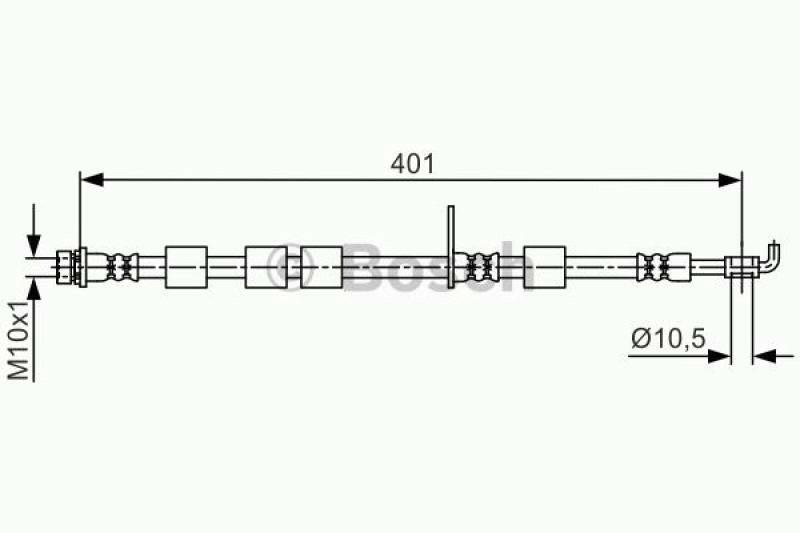 BOSCH Bremsschlauch