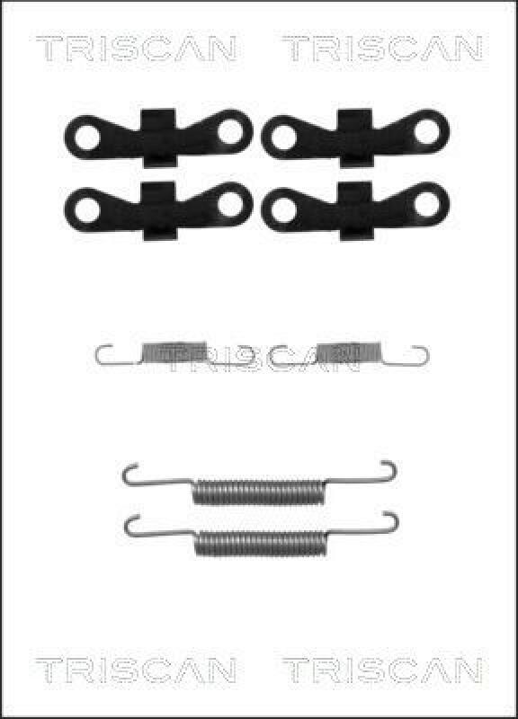 TRISCAN Accessory Kit, parking brake shoes