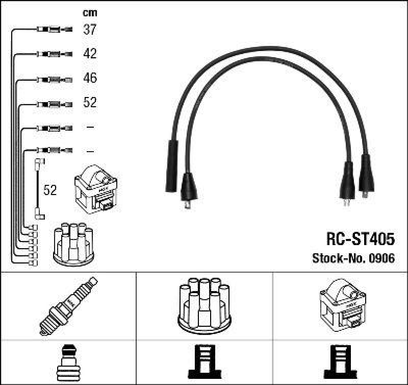NGK Ignition Cable Kit