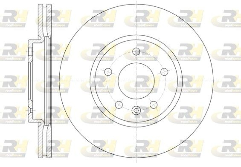 2x ROADHOUSE Bremsscheibe