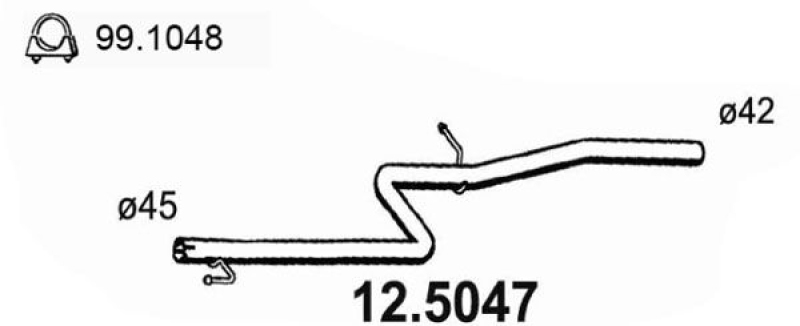 ASSO Exhaust Pipe