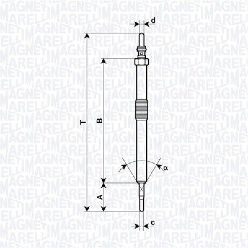 MAGNETI MARELLI Glow Plug