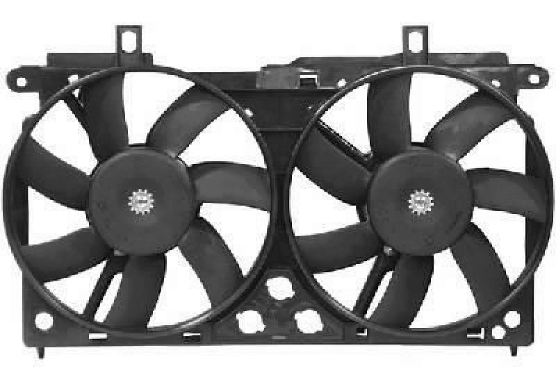 VAN WEZEL Fan, radiator