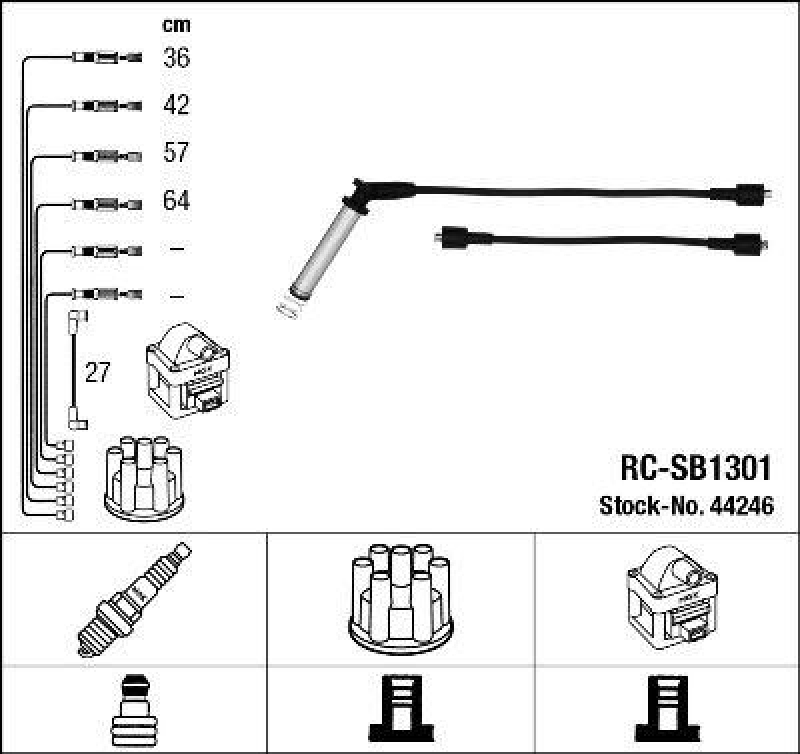 NGK Ignition Cable Kit