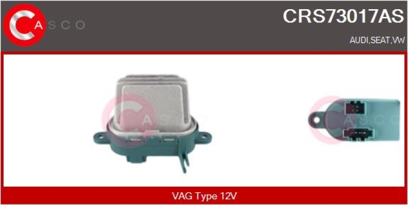 CASCO Resistor, interior blower
