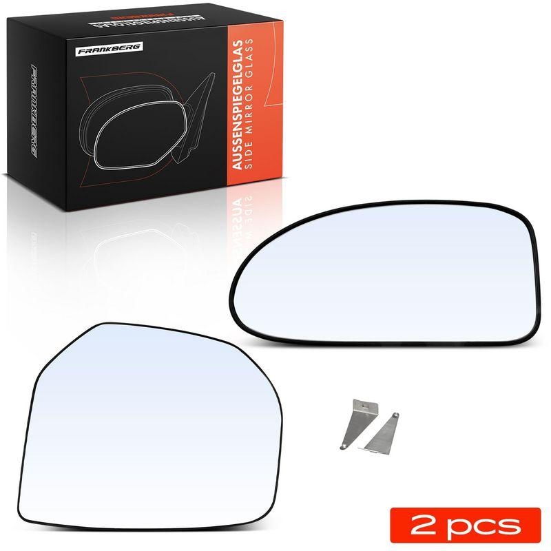 2x Frankberg Spiegelglas, Außenspiegel 5481FB0068987
