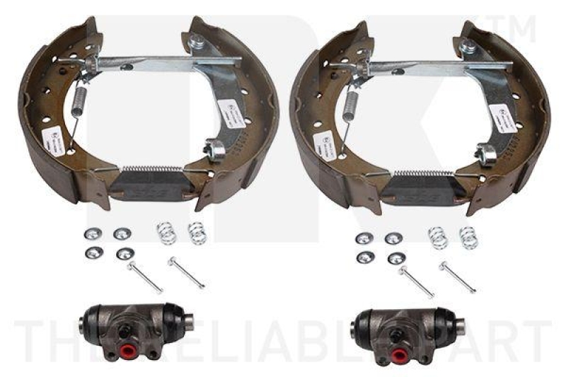 NK Brake Set, drum brakes