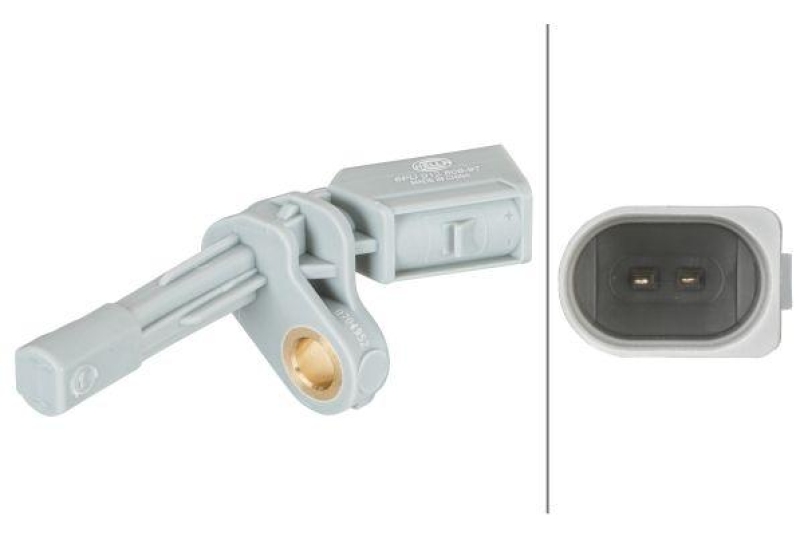 HELLA Sensor, wheel speed