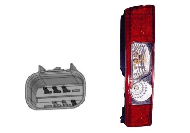 VAN WEZEL Combination Rearlight