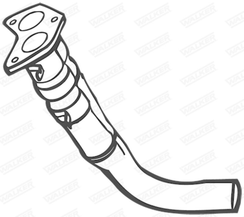 WALKER Exhaust Pipe