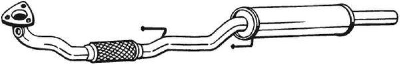 BOSAL Front Silencer