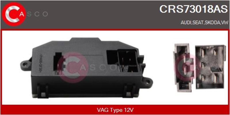 CASCO Resistor, interior blower