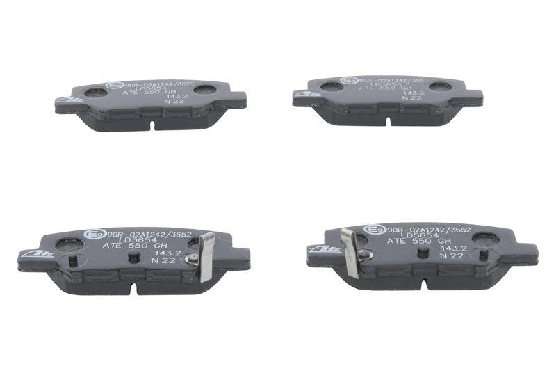 ATE Bremsscheiben 278mm + Ceramic Bremsbel&auml;ge Hinten passend f&uuml;r Ma...