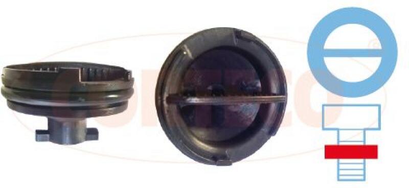 CORTECO Verschlu&szlig;schraube &Ouml;lwanne &Ouml;lablassschraube 49437223