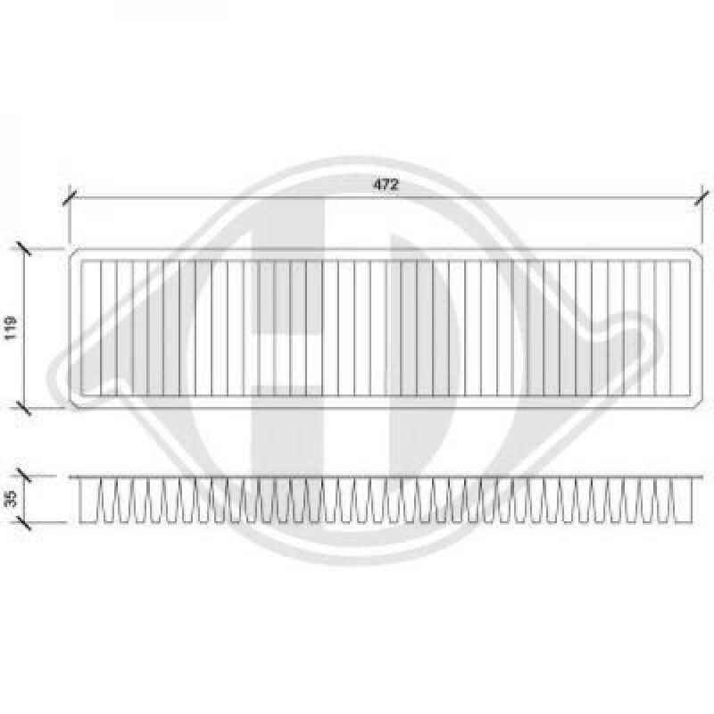 DIEDERICHS Filter, Innenraumluft DIEDERICHS Climate DCI0804