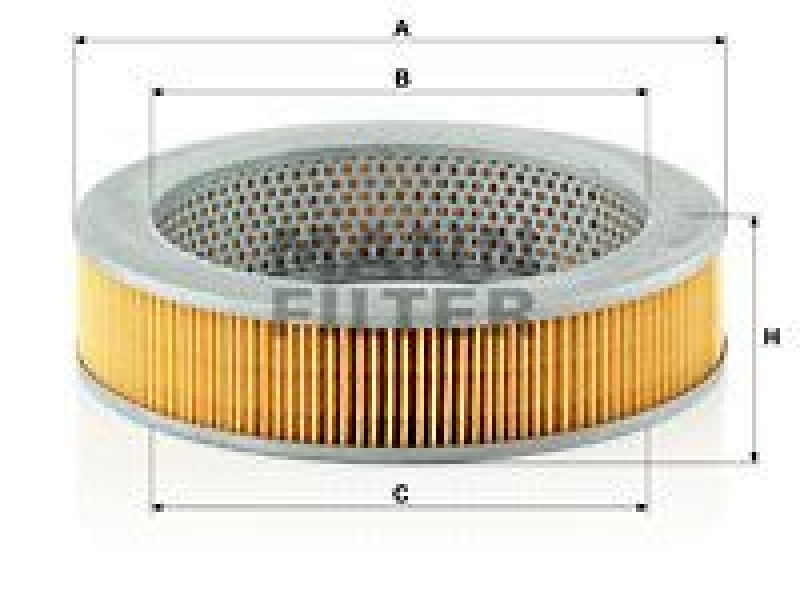 MANN-FILTER Luftfilter