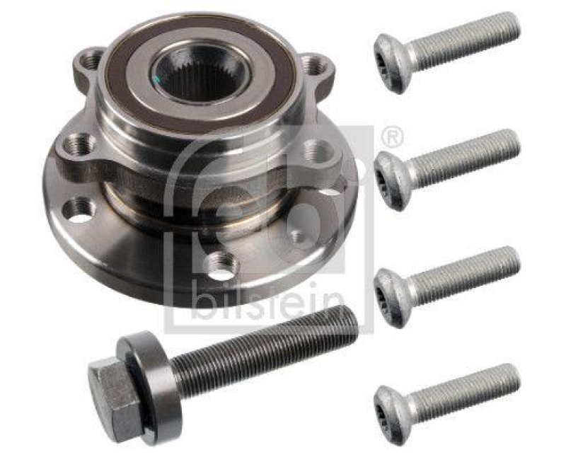 1x FEBI Radnabe Radlager vorne passend für Audi A3 VW Eos Caddy 3 Skoda 1ZE 1ZA 27317