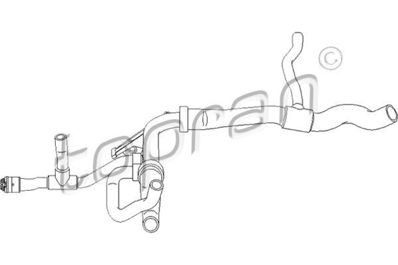 TOPRAN Radiator Hose