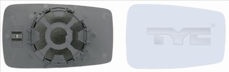 TYC Spiegelglas, Au&szlig;enspiegel 302-0001-1