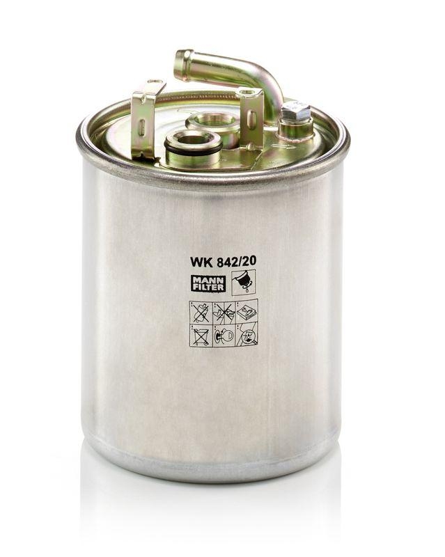 MANN-FILTER Kraftstofffilter WK 842/20