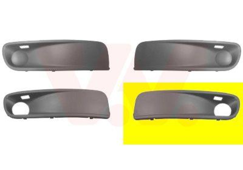VAN WEZEL Lüftungsgitter, Stoßfänger ** Equipart **