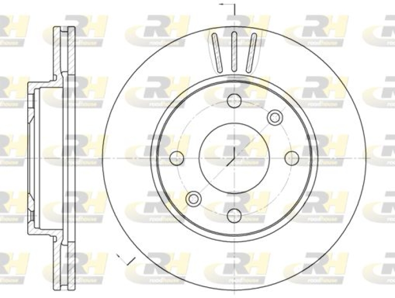 2x ROADHOUSE Brake Disc