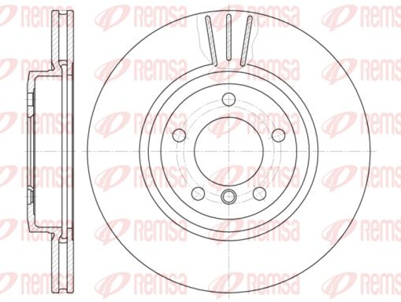 2x KAWE Brake Disc