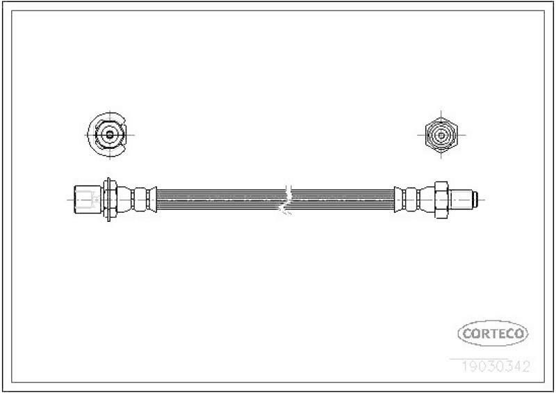 CORTECO Bremsschlauch