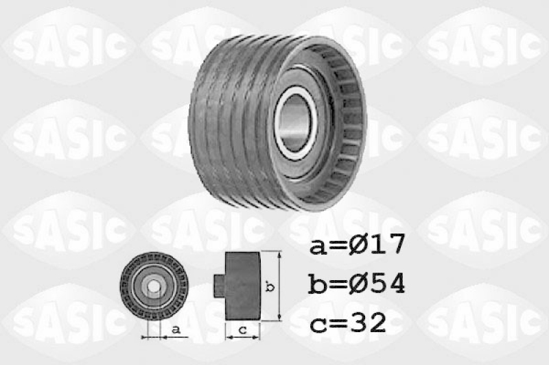 SASIC Deflection/Guide Pulley, timing belt